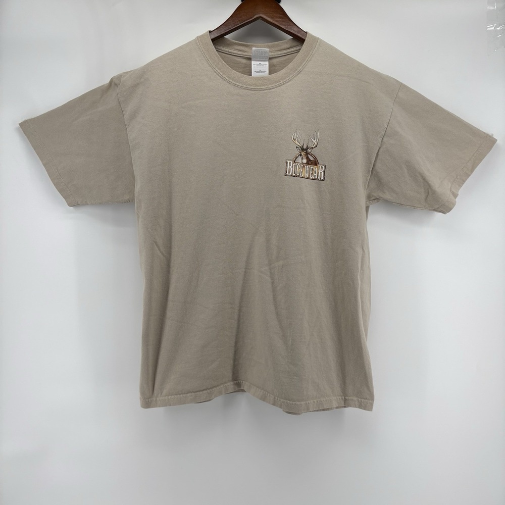 Buck Wear Hunting Funny‎ Graphic T Shirt Mens XL Duck Deer Turkey Y2K 2003